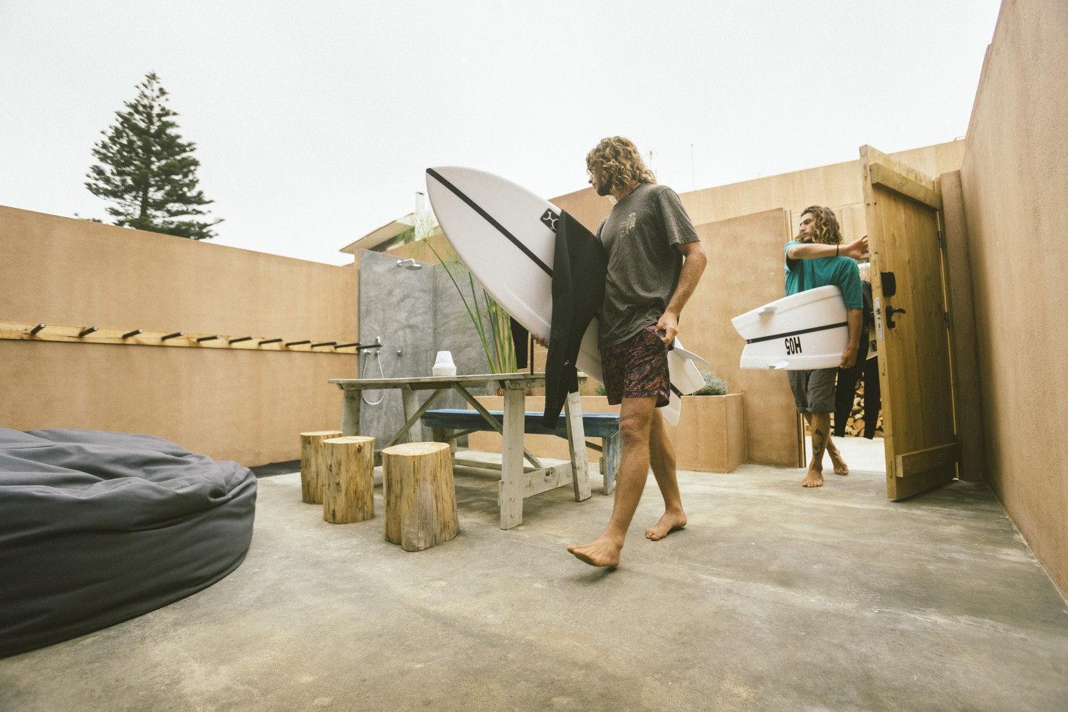 Noah Surf House Portugal Hotell Santa Cruz  Rom bilde